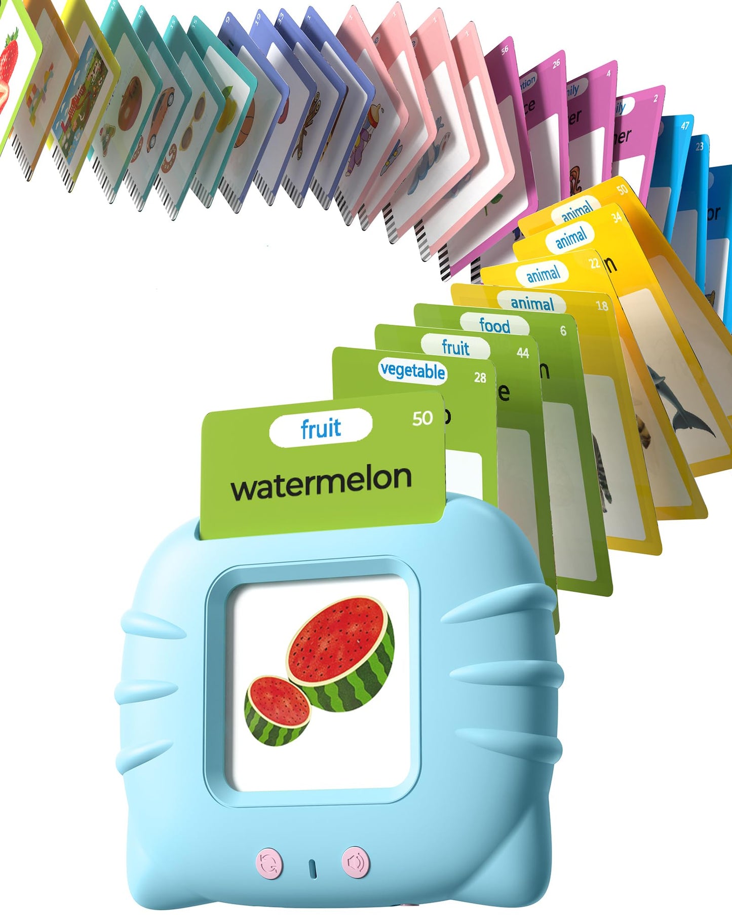 Airbition Talking Flash Cards for Toddler 1 2 3 4 Year Olds, 510 Words