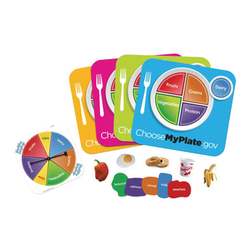 Learning Resources Healthy Helpings A Myplate Game, 2-4 Players, 56 Piece Set, Ages 4+