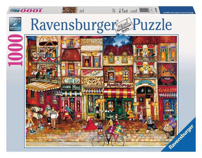 Ravensburger Streets of France 1000 Piece Jigsaw Puzzle for Adults - Every Piece is Unique, Softclick Technology Means Pieces Fit Together Perfectly