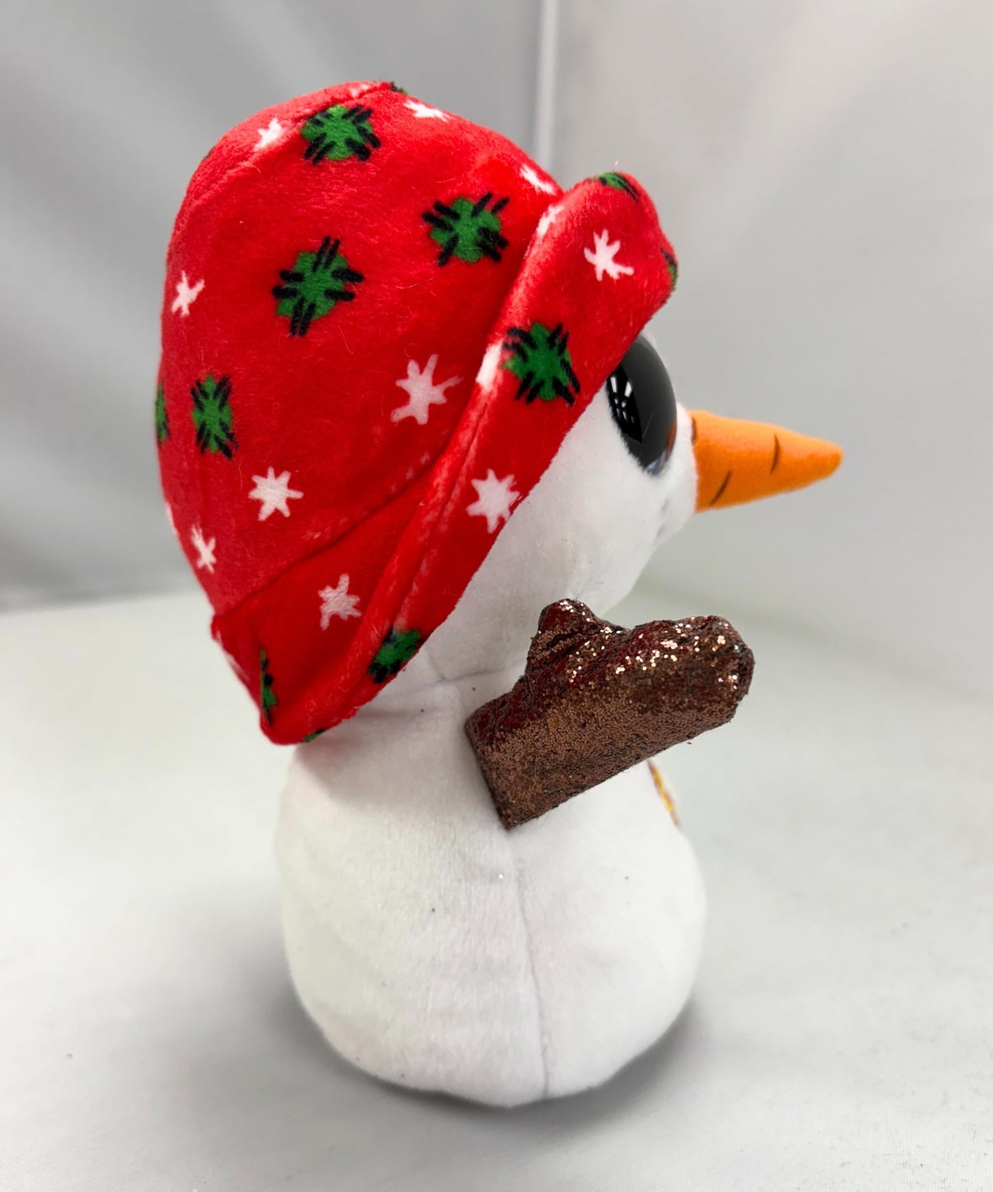 Ty Beanie Boo BRRRNIE The Christmas Snowman - 6"