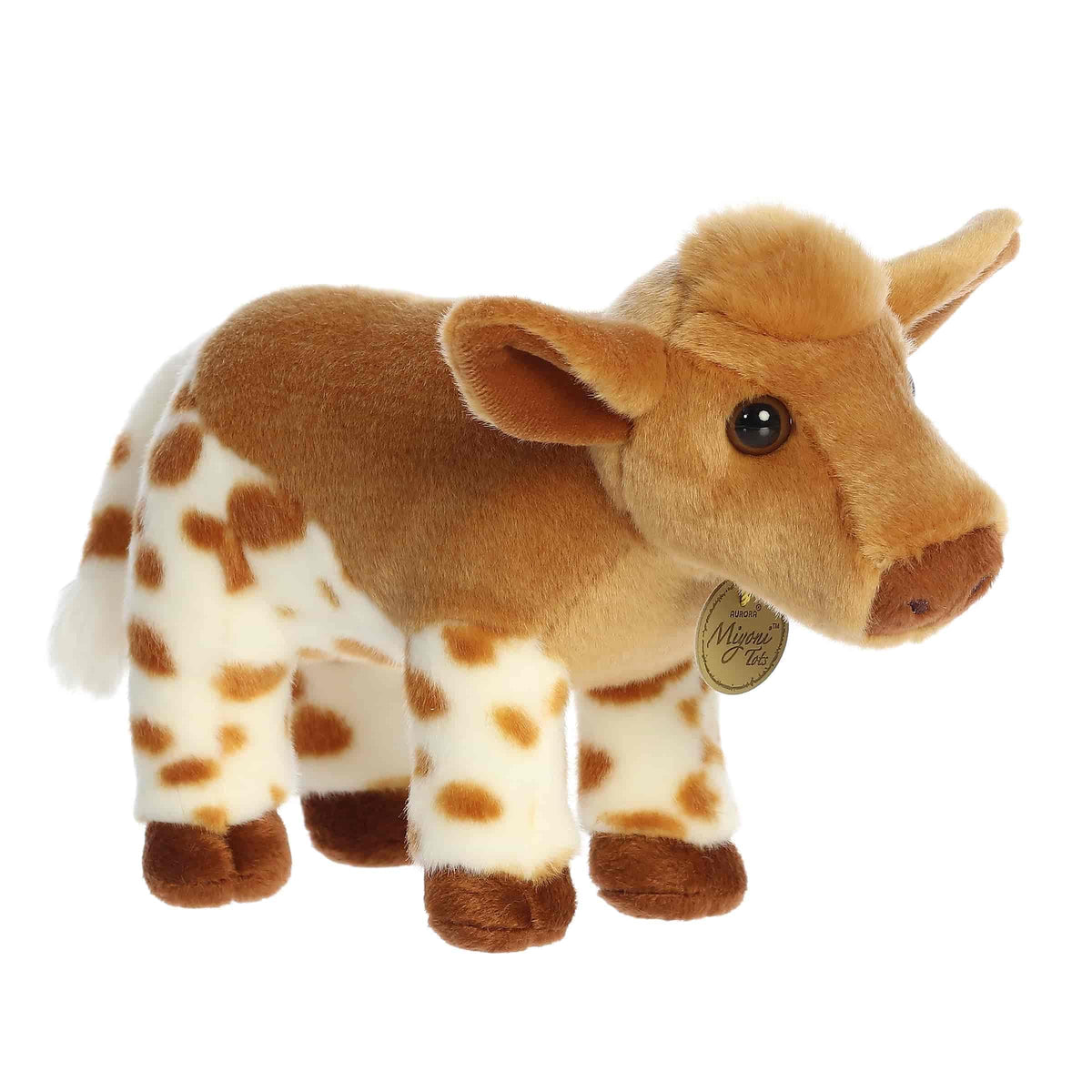 Aurora Miyoni Tots 10" Longhorn Calf Adorable Stuffed Animal