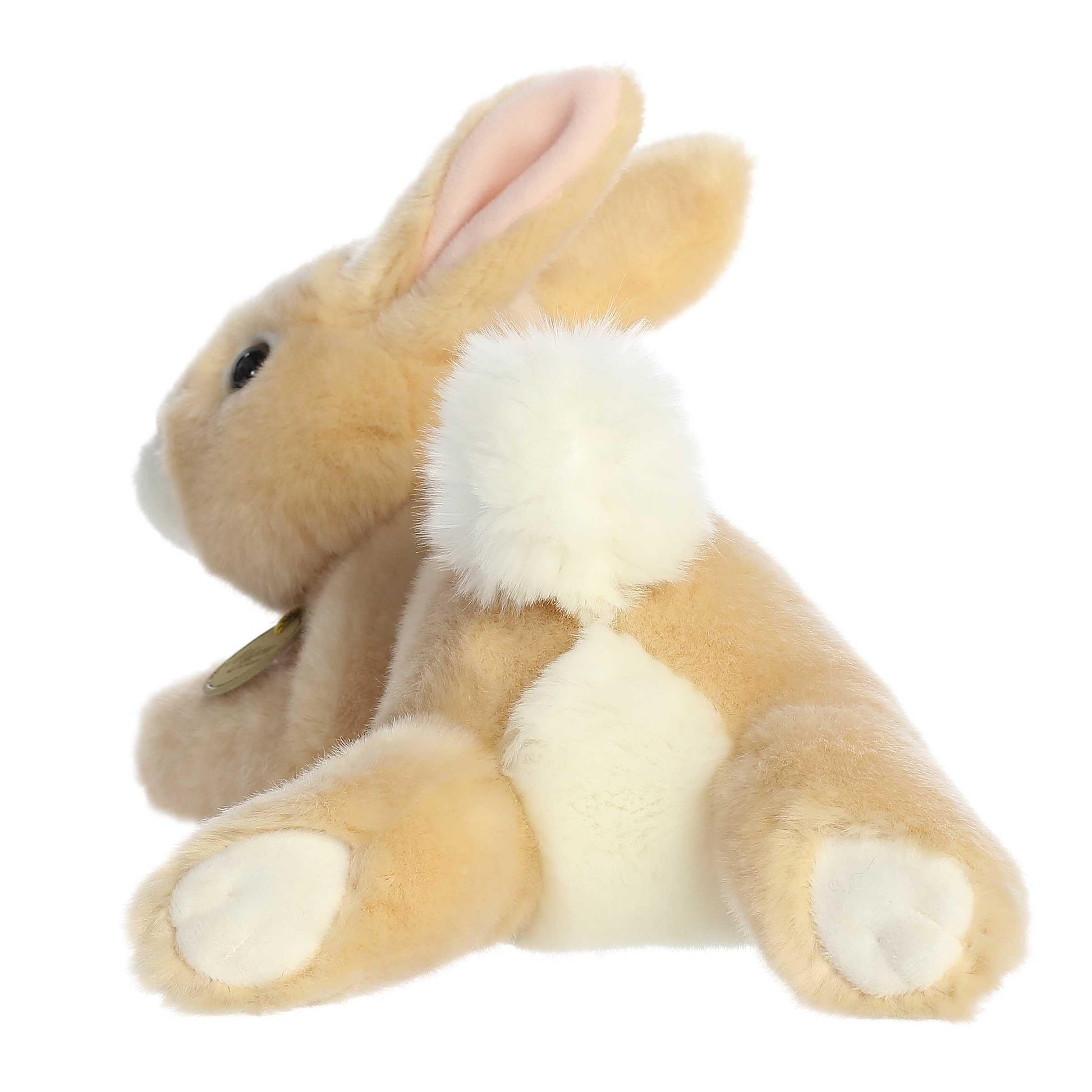 Aurora® Realistic Miyoni® Resting Bunny Stuffed Animal - Lifelike Details Make a Cherished Companion - Perfect for Decorating Bedrooms or Classrooms