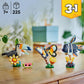 LEGO Creator 3 in 1 Wild Animals: Tropical Toucan Building Toy for Kids- Jungle Building Blocks & Learning Toy for Girls & Boys, Ages 7+ - Build 3
