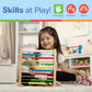 Melissa & Doug Abacus Classic Wooden Toy with 100 Beads - Preschool Learning Activities and Math Games for Kids, Homeschool Essentials for Ages 3+