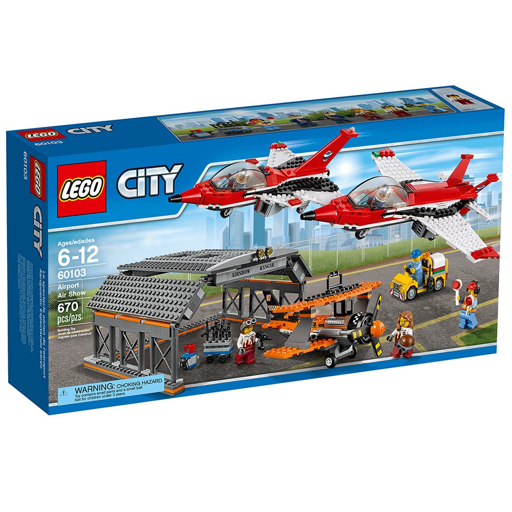 LEGO City Airport 60103 Airport Air Show Building Kit (670 Piece)