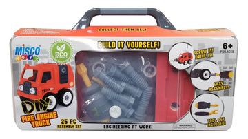 MISCO Toys Kids 25pc DIY car Building Modeling Kits, STEM Model Building Toys for Kids, Build Your own car kit for Toddlers, Educational and Fun Gift