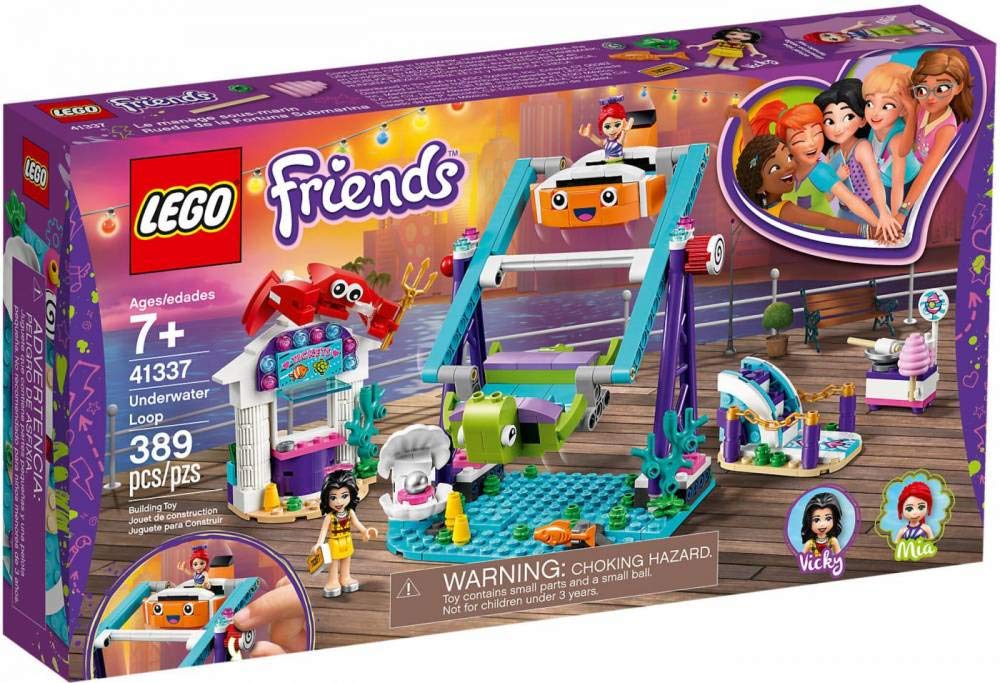 LEGO Friends Underwater Loop 41337 Building Kit (389 Pieces)