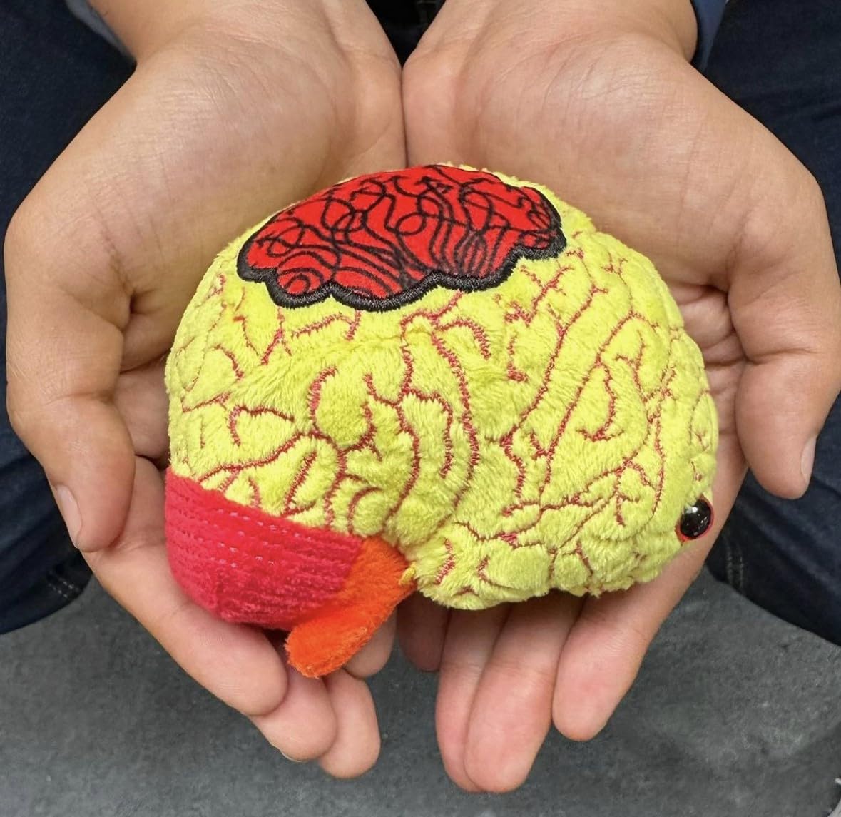 GIANT MICROBES Anxiety Plush Toy, Emotional Support Plush, Mental Health Therapist Gift and Mental Health Counselor Gifts, Therapist Gifts, Psychology