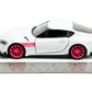 Jada Pink Slips 1:32 W1 2020 GR Toyota Supra Die-Cast Car, Toys for Kids and Adults(White)