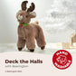 Bearington Jolly Reindeer Stuffed Animal, 6 Inch Christmas Plush Gifts for Kids