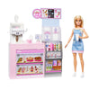Barbie Coffee Shop Doll with Play Set and Accessories