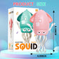Dyale Dancing Squid Toy, Dancing Music Squid Baby Toys for Ages 3 and Up for Kids,Pink