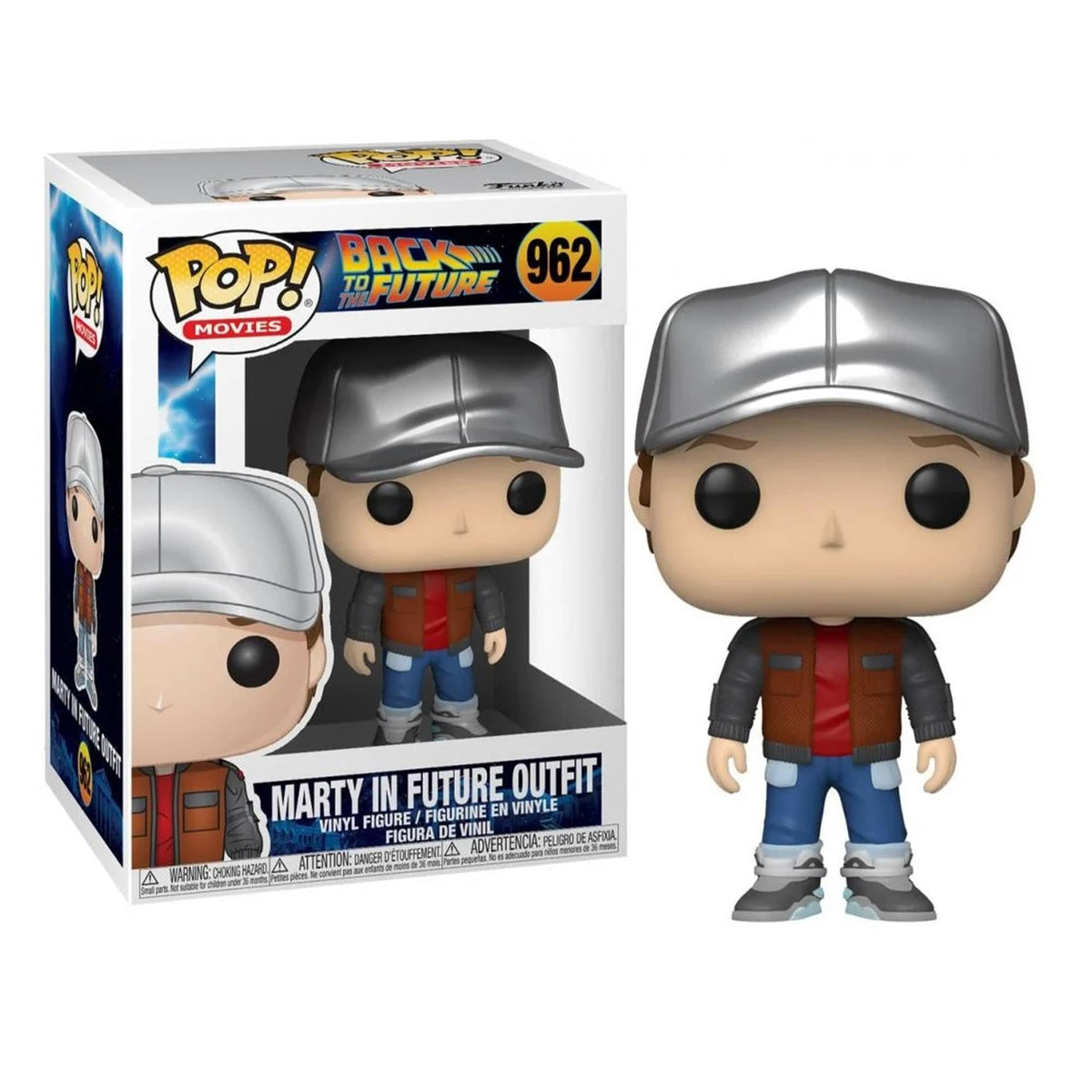 Funko POP! Movies: Back to the Future - Marty McFly in Future Outfit