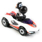 Hot Wheels Mariokart 4-Pack Exclusive Black Yoshi P-Wing Mario Bowser Luigi