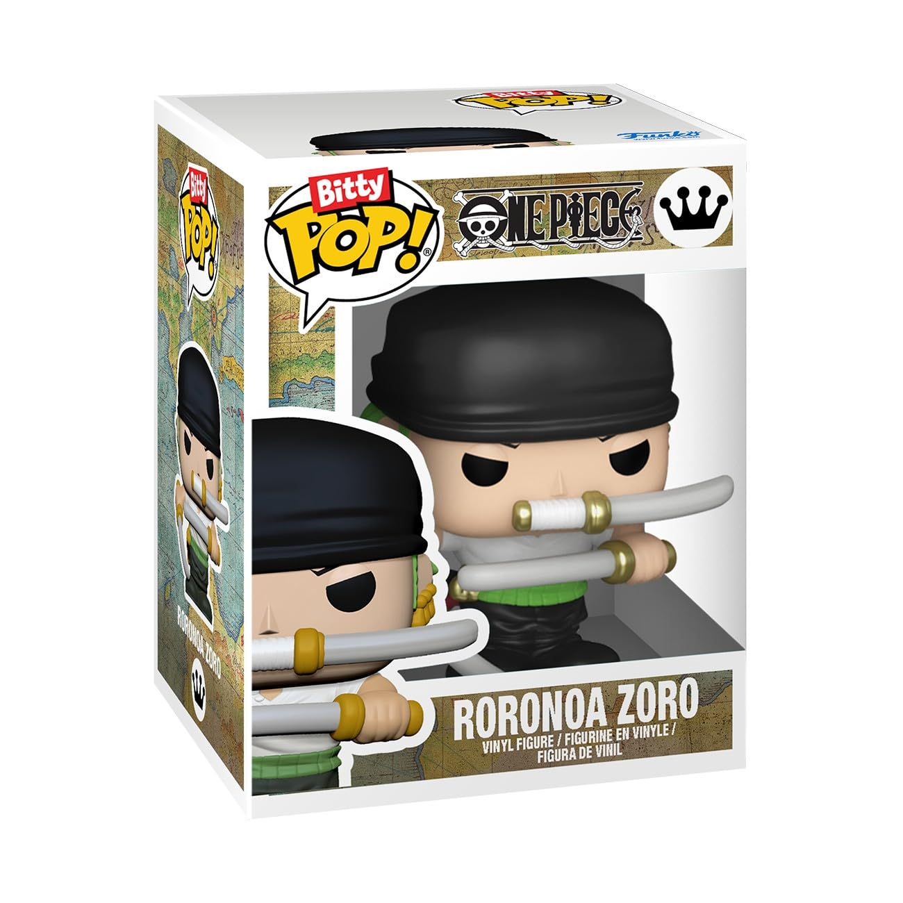 Funko Pop! Bitty Display: One Piece - Going Merry Display Shelf- Nami and Roronoa Zoro - Gift Idea - Official Merchandise - Toys for Kids & Adults -