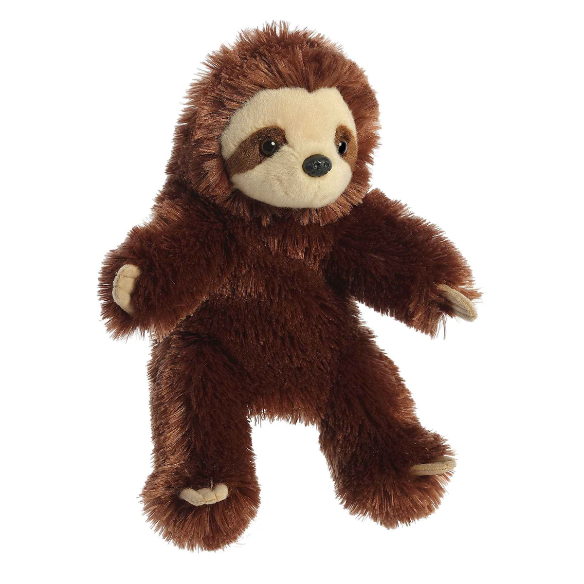 Aurora Hand Puppet 11.5" Sloth Interactive Stuffed Animal