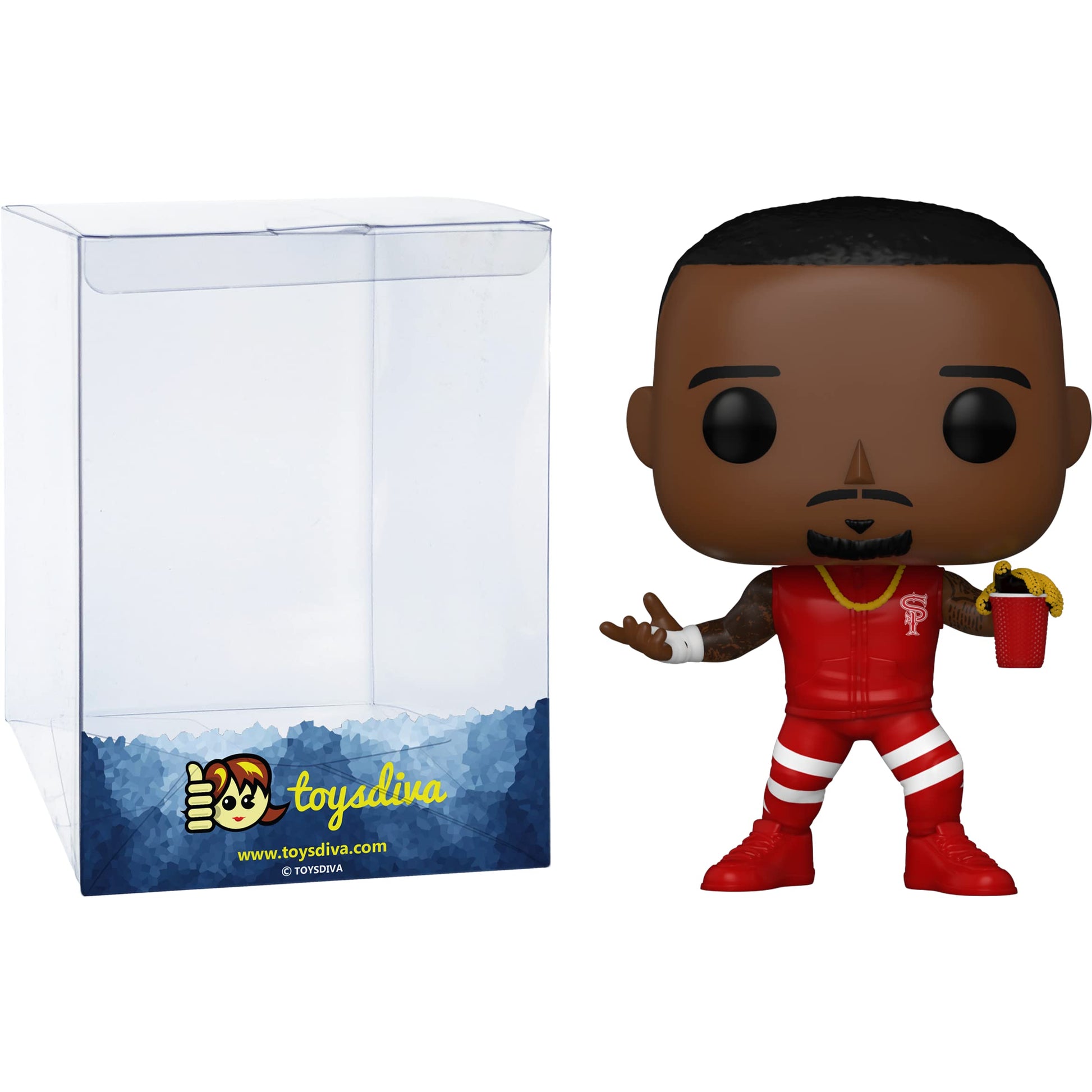 Funko Montez F o r d : P o p ! Vinyl Figurine Bundle with 1 Compatible 'ToysDiva' Graphic Protector (095-56810 - B)