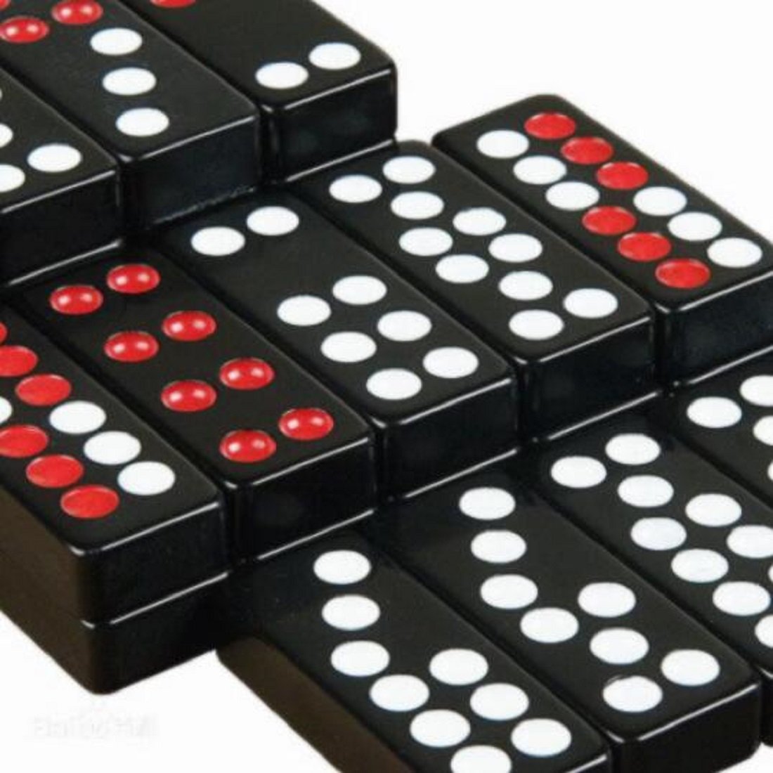 fengshuisale Club Alex Luxury Domino Set Perfect for Dominoes, Mexican Train Chickenfoot W3180