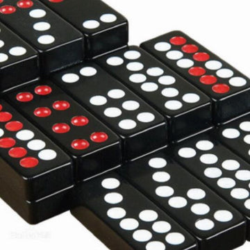 fengshuisale Club Alex Luxury Domino Set Perfect for Dominoes, Mexican Train Chickenfoot W3180