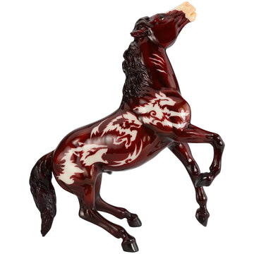 Breyer Traditional Series | Beowulf | 2024 Halloween Horse | Glow in The Dark | Horse Figurine | Model #B-TR-10118