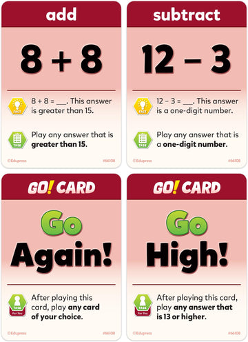 Teacher Created Resources It’s GO Time! Game: Addition & Subtraction (EP66108)