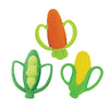 Infantino Lil' Nibbles Textured Silicone Teether Carrot, Corn, Pea Pod
