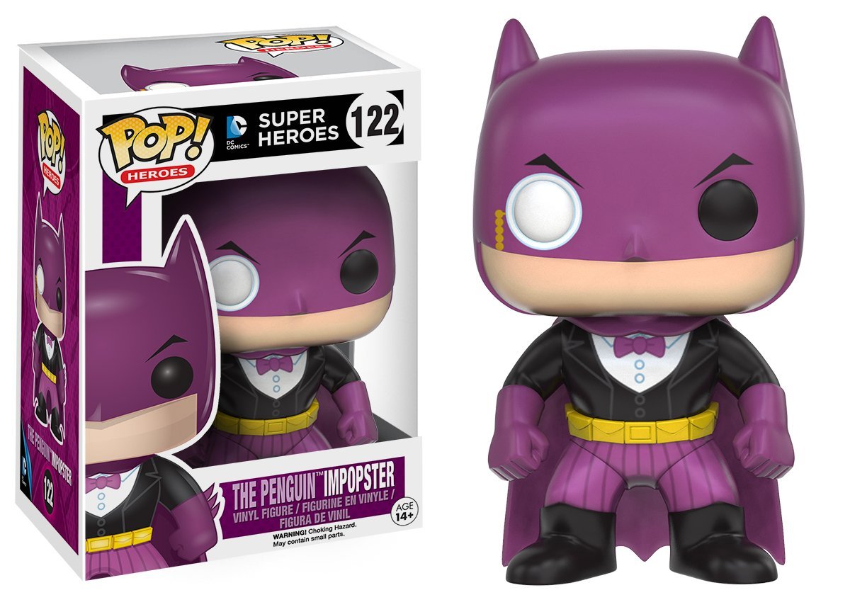 Funko POP Heroes Villains as Batman Penguin Action Figure