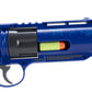 REKT Jury Revolver Foam Dart Blaster Pistol Gun, Blue