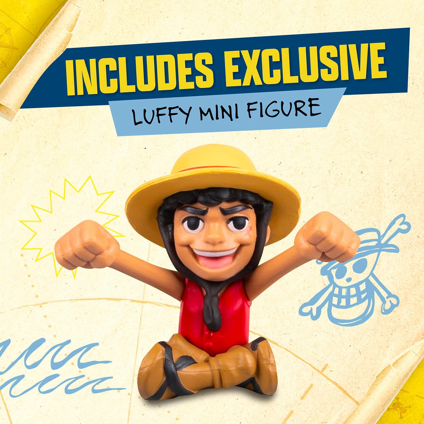 One Piece Going Merry Deluxe Collector Ship with Luffy Action Figure