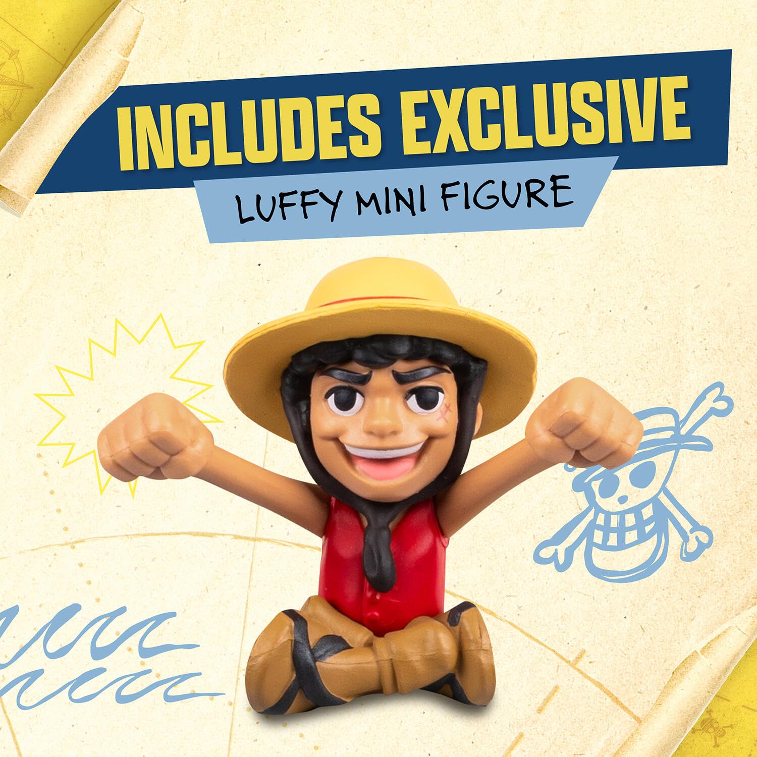One Piece Going Merry Deluxe Collector Ship with Luffy Action Figure