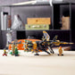 LEGO NINJAGO Legacy Boulder Blaster 71736 Airplane Toy Featuring Collectible Figurines, New 2021 (449 Pieces)