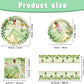 Princess Tiana Birthday Party Decorations, The Frog Tiana Party Tableware with Banner, Tablecloth, Disposable Paper Plates and Napkins for Little