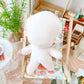 niannyyhouse 8in 20cm Plush Doll Plain Humanoid Stuffed Body Dress Up (Normal-with Skeleton)