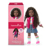 American Girl, Truly Me 18-inch Doll #127 with Hazel Eyes, Curly Dark-Brown Hair, Very Deep Skin, for Ages 6+