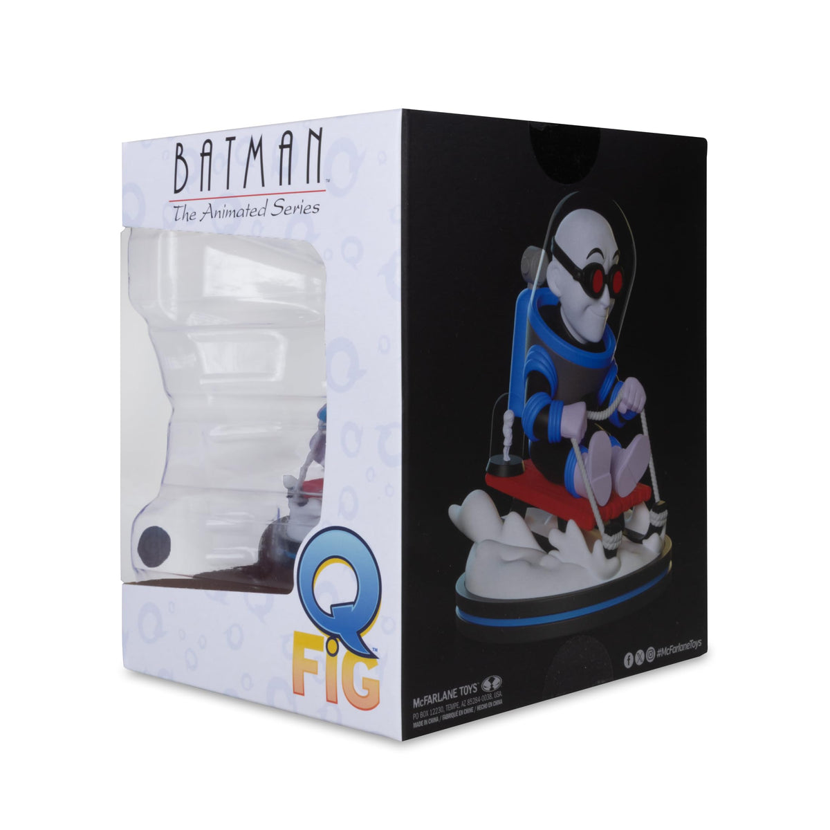 McFarlane Toys- QMx DC Mr. Freeze (Batman: The Animated Series) 4in Q-Fig Posed Figure