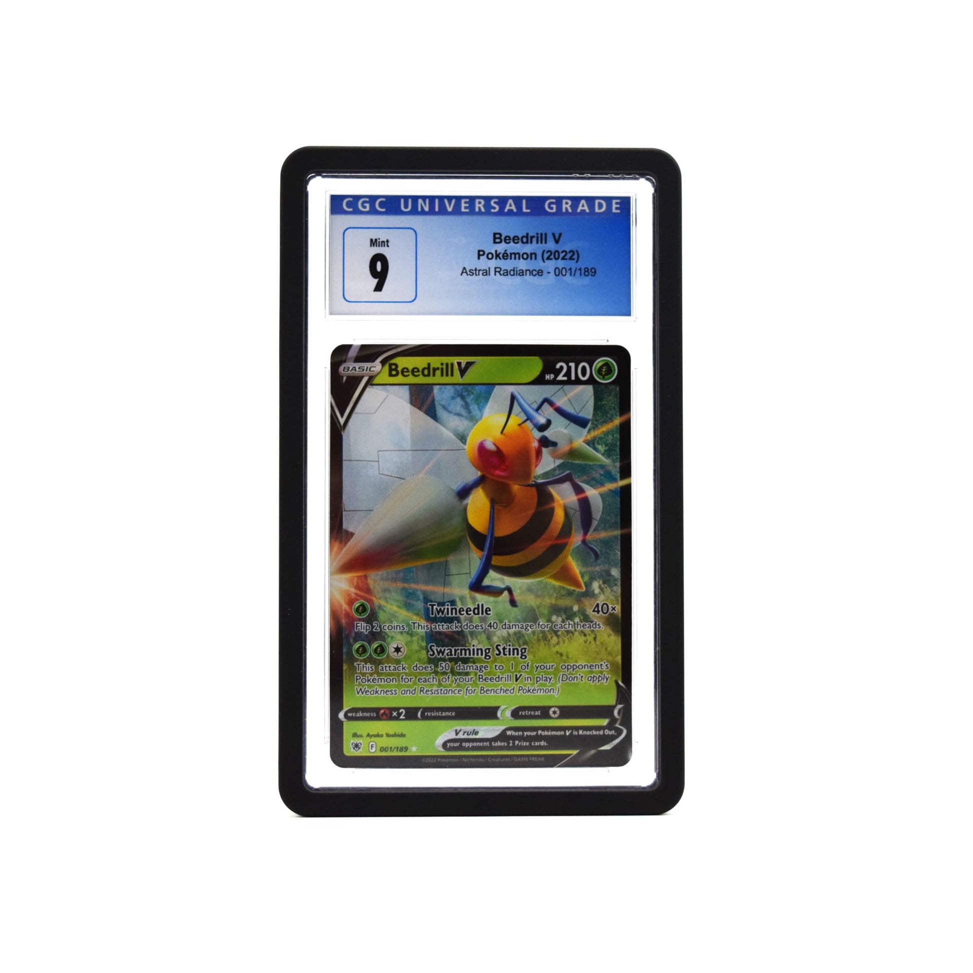 ProGuard Cards CGC Slab Guard for Standard Graded CGC Slabs | Exact Fit Snap Tight Protection | Shock Absorption | Matte Finish (Black)