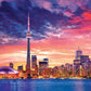 EuroGraphics Toronto Jigsaw Puzzle (1000-Piece) , Blue