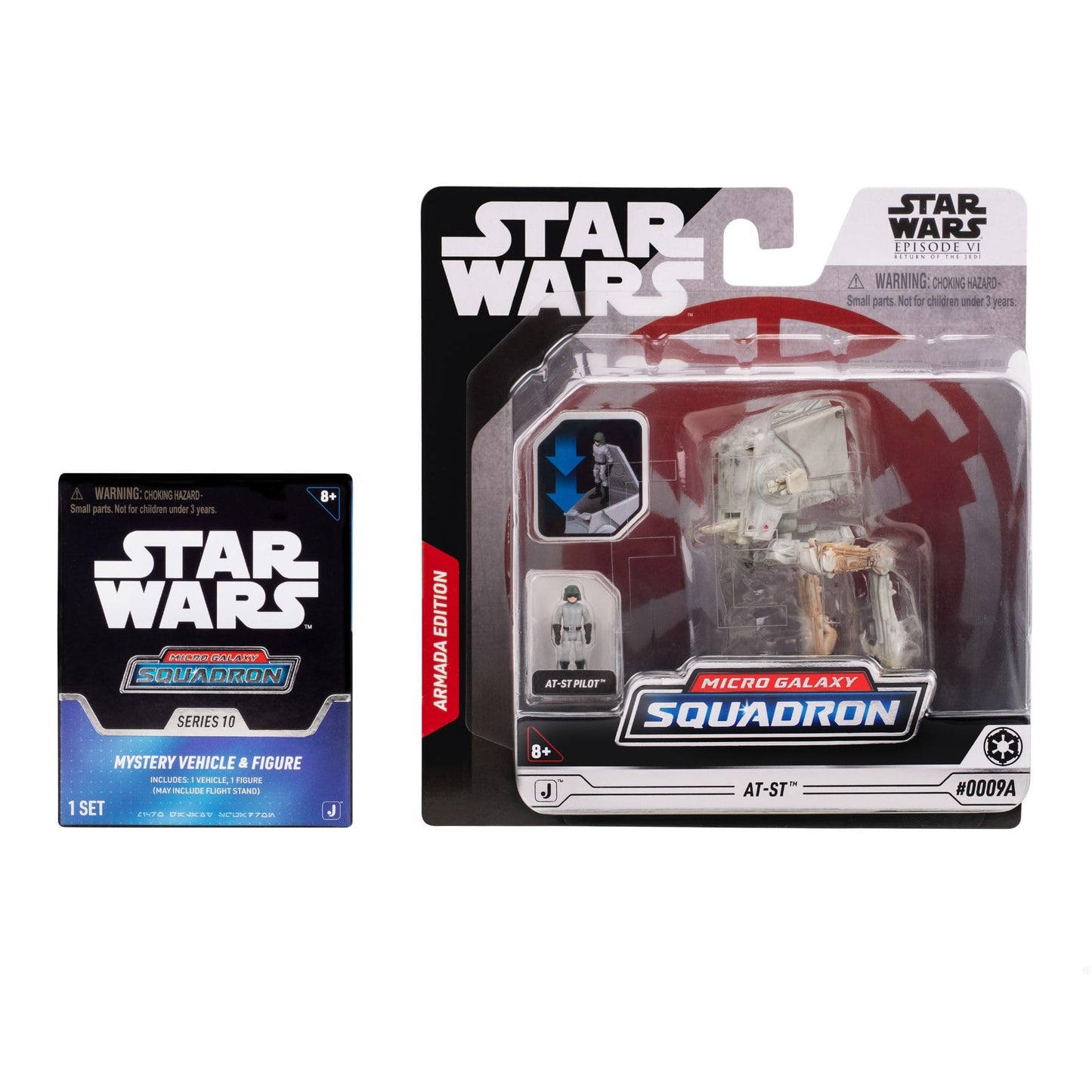 Star Wars Micro Galaxy Squadron AT-ST (Armada Edition) Mystery Bundle - 3-Inch and 2.5-Inch Vehicles with Accessories (Amazon Exclusive)