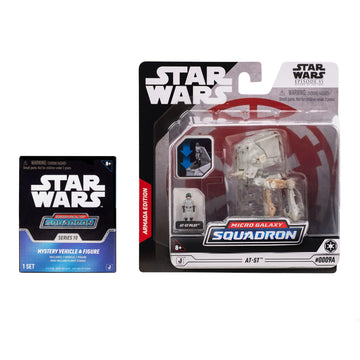 Star Wars Micro Galaxy Squadron AT-ST (Armada Edition) Mystery Bundle - 3-Inch and 2.5-Inch Vehicles with Accessories (Amazon Exclusive)