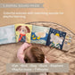 Taf Toys Newborn Soothing Book Baby Sound Books with Animal & Nature Sounds - Musical Toys for Toddlers 1-3 - Sensory & Calming for Tummy Time, pram