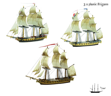 Warlord Games Master & Commander Starter Set Black Seas The Age of Sail Game for 2 or More Players Using Miniatures