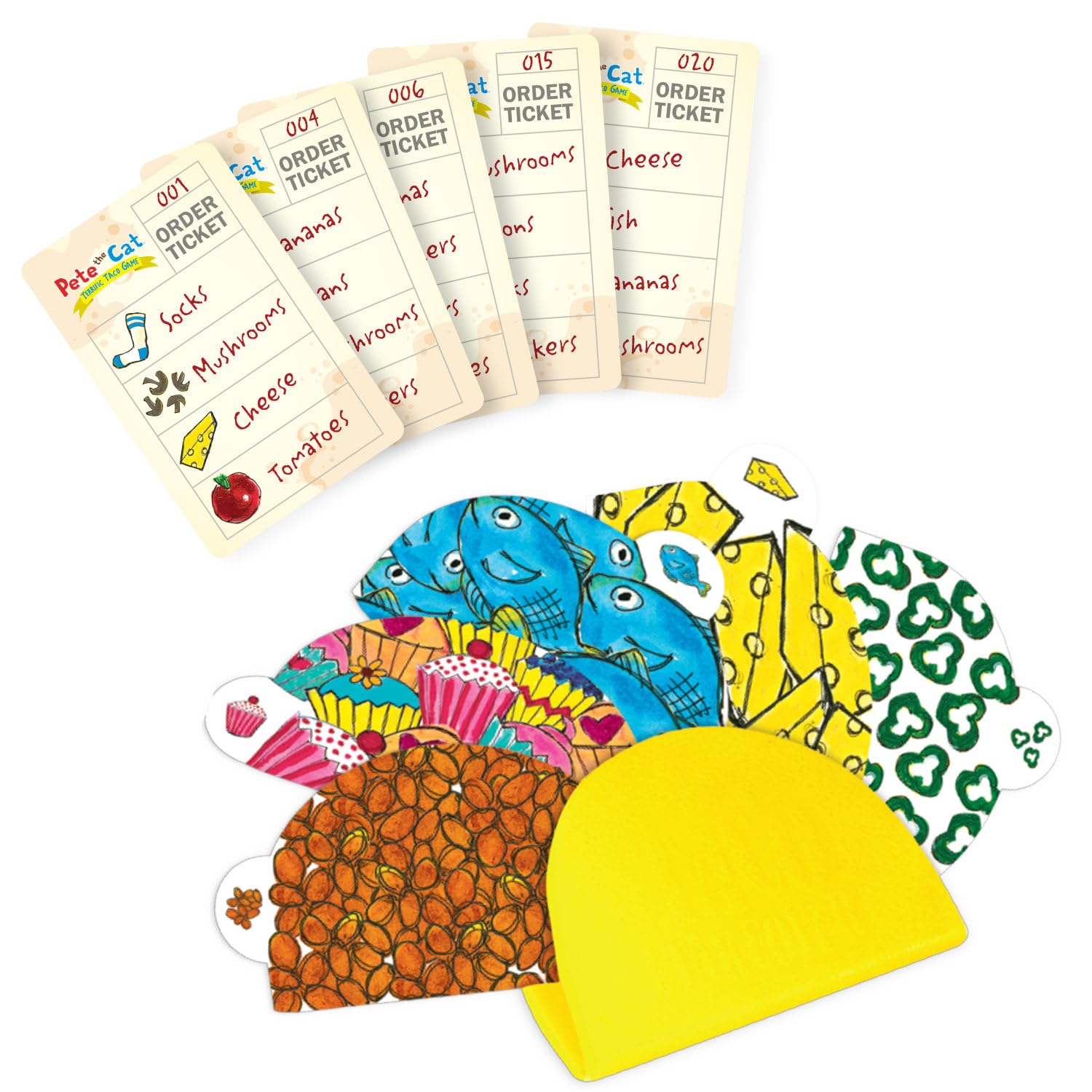 Briarpatch, Pete the Cat Terrific Taco Game, Based On Early Reader Books By James Dean, Preschool Learning for Children