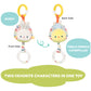 GUND Baby Tinkle Crinkle Pull and Play Sensory Toy for Ages 0+
