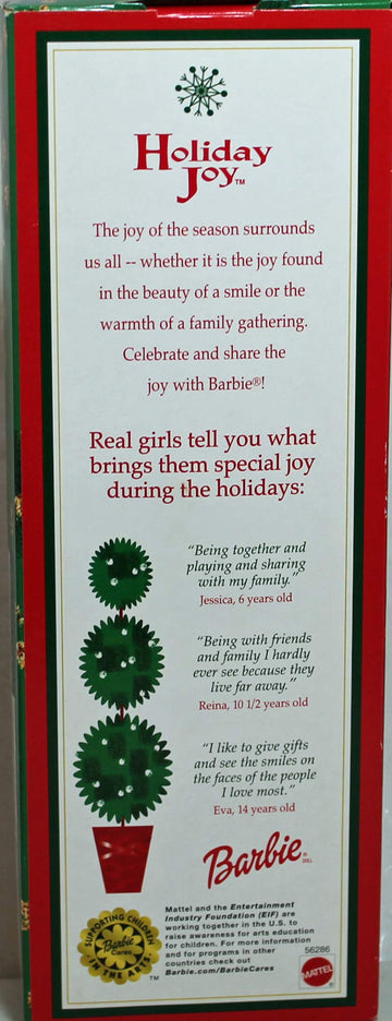 2003 Holiday Joy Barbie Doll