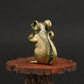Miniature Mouse, Dollhouse Miniature Brass Mouse, Retro Statue Ornament, Mini Micro Garden Landscaping Decoration