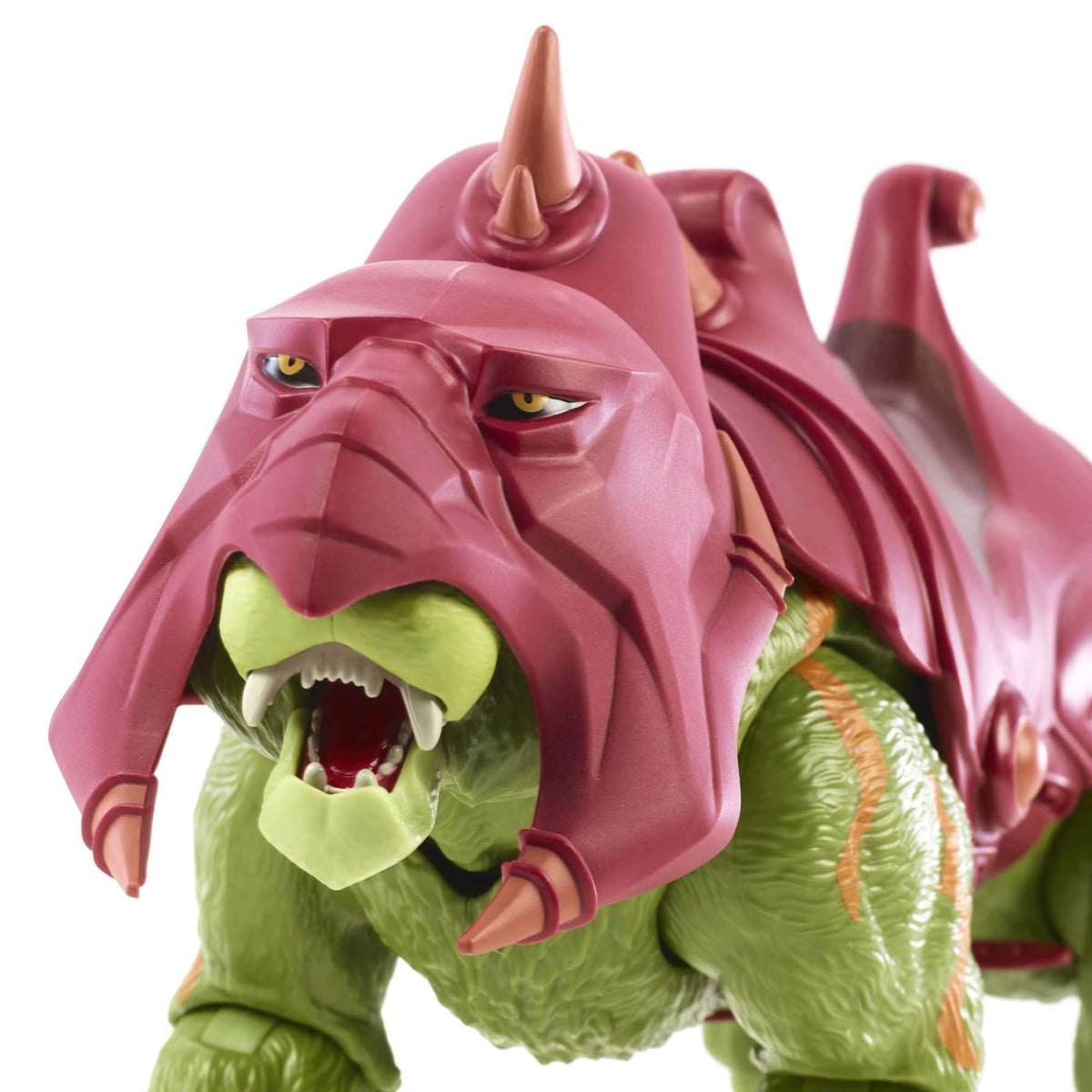 Masters of the Universe Masterverse Battle Cat, 14-in Motu Battle Figure for Storytelling Play and Display, Gift for Kids Age 6 and Older and Adult