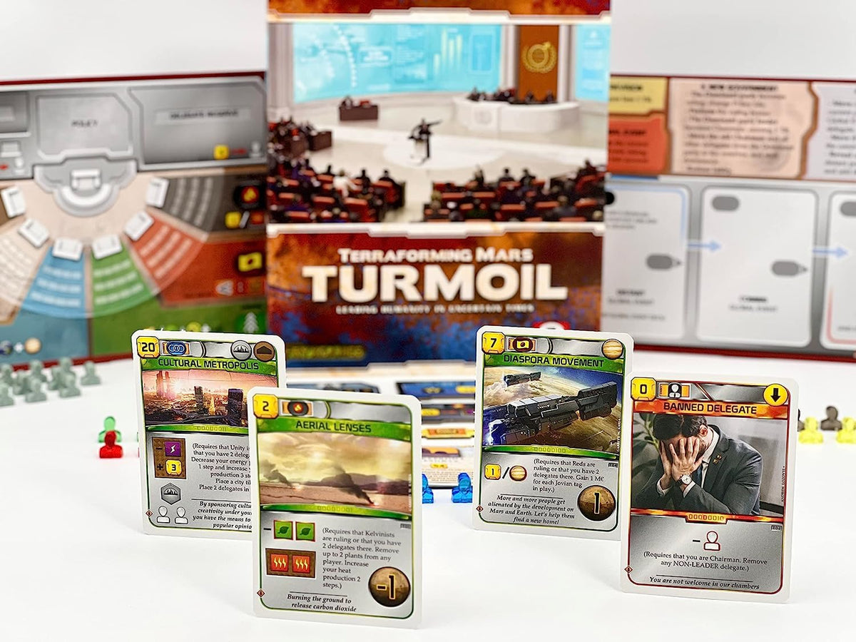 Terraforming Mars Turmoil by Stronghold Games, Strategy Board Game