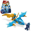 LEGO NINJAGO NYA’s Rising Dragon Strike Toy, Ninja Action Figure Playset with NYA Minifigure, Building Ninja Battle Set for Kids, Gift Idea for Boys