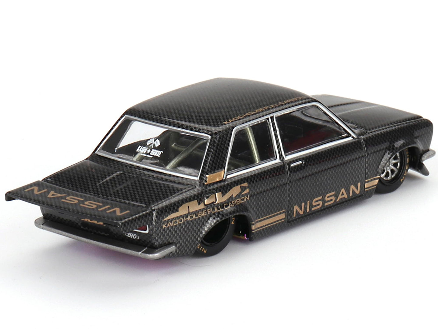 510 Pro Street V1 Full Carbon (Designed by Jun Imai) House Special 1/64 Diecast Model Car by True Scale Miniatures KHMG110