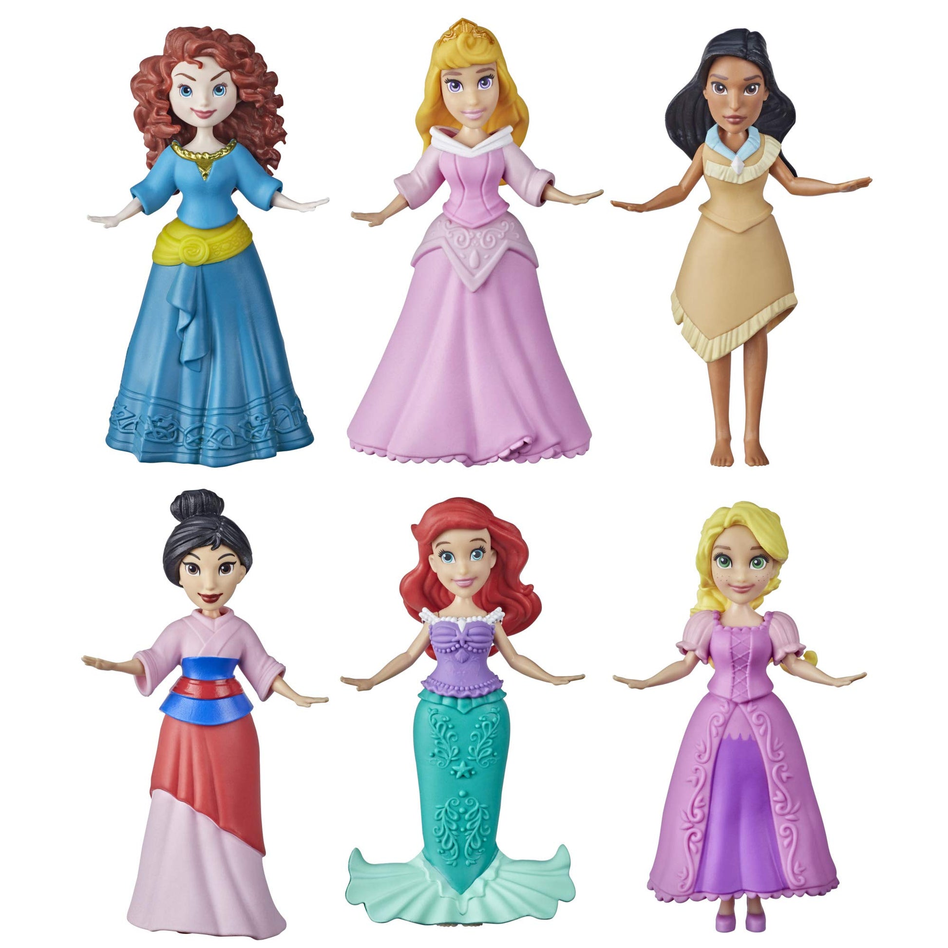 Disney Princess Secret Styles Surprise Princess Series 1, Mini Fashion Doll with Dress, Blind Box Collectible Toy for Girls 4 Years and Up